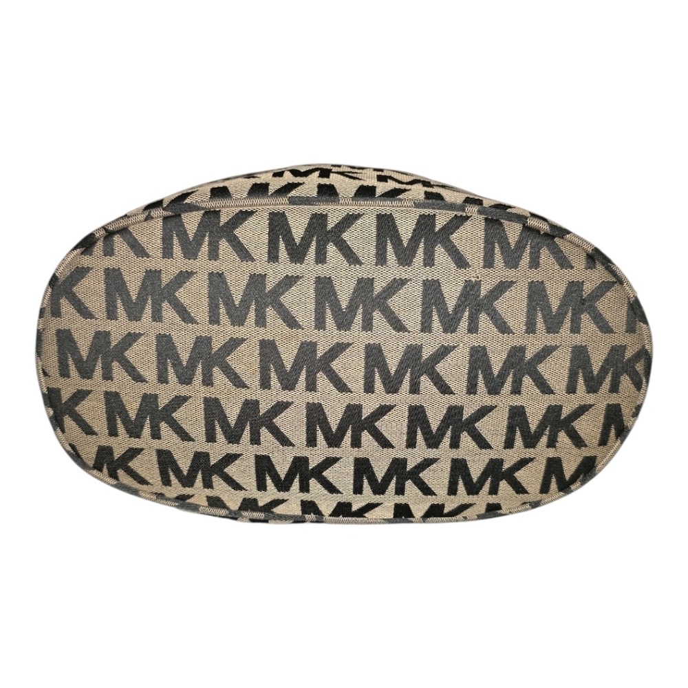 Michael Kors Black and Tan Tote Bag - Picture 4 of 12